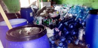 Хванаха 3 тона алкохол менте, приготвен за морските курорти алкохол