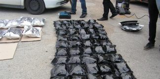 Заловиха 78 кг амфетамини и 8 кг. марихуана в автовоз амфетамини