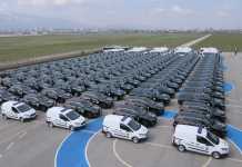 Гранична полиция получи 149 нови автомобила автомобили