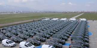 Гранична полиция получи 149 нови автомобила автомобили