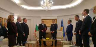 Борисов получи Ордена на независимостта на Косово борисов