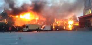 Огнеборец е пострадал при гасенето на пожара в „Красна поляна“ пожар