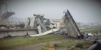 Мост се срути в Генуа, има десетки загинали (Видео) мост