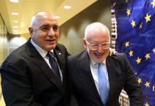 Борисов преговаря с Тимерманс за влизане на България в Шенген борисов