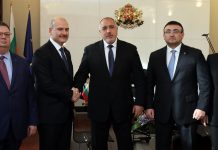 Борисов към турския вътрешен министър Сойлу: Турция е наш стратегически партньор борисов