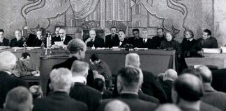 Георги Димитров от Москва : Чистката да продължи още една седмица, след което ще започнат да работят народните съдии и тя ще тръгне по законни пътища. 79 години от избиването на елита на нацията България