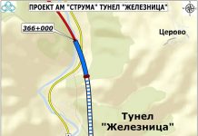 Тръгва строежът на тунел „Железница“ на магистрала „Струма“ тунел