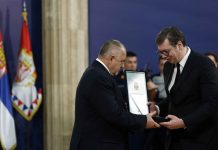 Борисов получи най-високият сръбски орден борисов