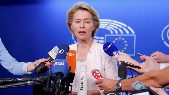 Председателката на Европейската комисия Урсула фон дер Лайен е разрешила