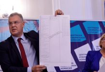 ЦИК показа бюлетините за гласуване