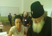 Патриарх Неофит даде своя глас на местните избори в София