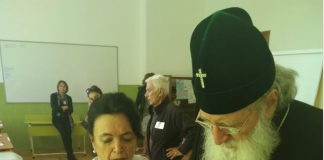 Патриарх Неофит даде своя глас на местните избори в София