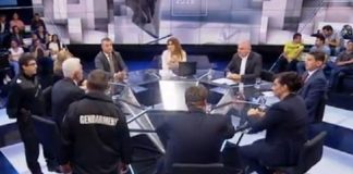 Полиция влезе в студиото на „Референдум“ по БНТ заради Волен Сидеров