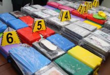 Над тон кокаин беше събран по френското атлантическо крайбрежие