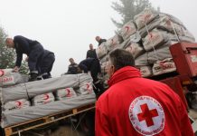 БЧК изпрати помощ за Албания