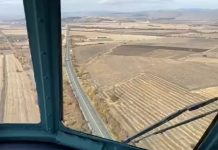 Борисов показа от въздуха строителството на магистралата до Сърбия