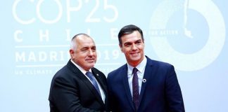 Борисов към испанския си колега и домакин Педро Санчес: Аз съм от „Реал“ Мадрид