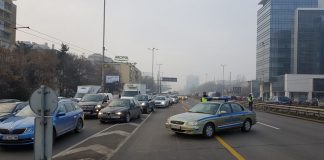 Пуснаха движението по „Цариградско шосе“ след катастрофата в бензиностанцията