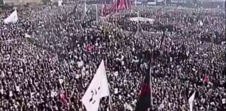 Най-малко 40 стъпкани до смърт на погребението на Сюлеймани