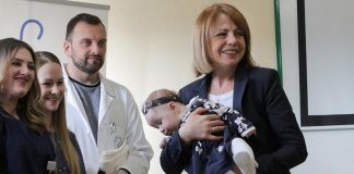 Фандъкова посети АГ болницата „Св. София“ на Бабинден