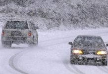 Сняг затрупа планините