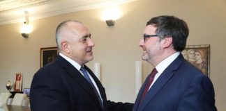 Американските инвестиции у нас и енергийното партньорство обсъжда премиерът Борисов със заместник държавния секретар на САЩ Матю Палмър