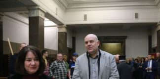 Гешев на тържественото честване на 150 години от учредяването на Българската екзархия