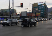 Колата на Милен Цветков излетяла на 20 м след удара