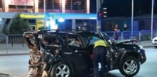 Секунди преди да удари Милен Цветков, шофьорът на джипа задрямал на волана