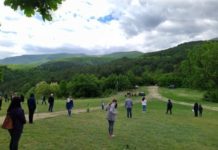 Протест срещу продажба на гора прекъсна военните демонстрации в Црънча