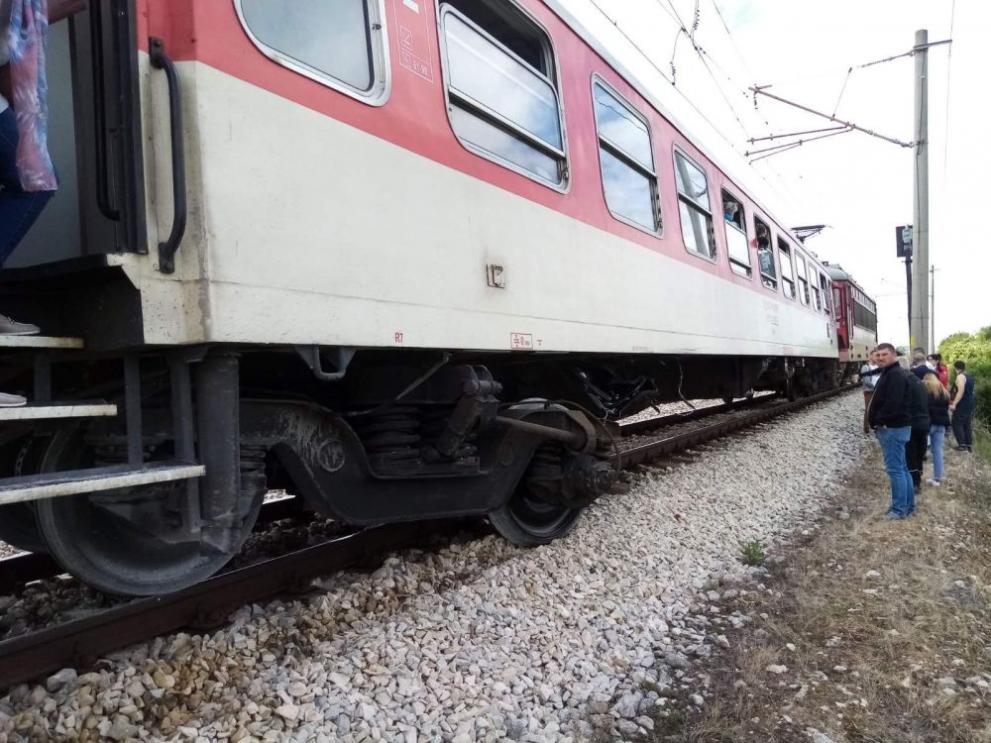 Запалилият се влак Варна София е минал технически преглед Това обяви