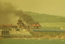 Потушиха пожара в резиденцията на Ахмед Доган, той не е пострадал /видео/