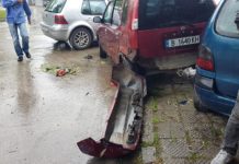 Обезумял шофьор мина през крака на пешеходка и удари няколко коли