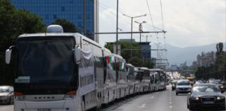 Туристически превозвачи отново на протест