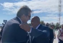 Борисов посрещна сръбския президент Вучич в София