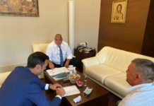 Борисов обсъди проект за дига в Бяла с кмета на общината