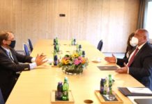 Борисов пред висш американски емисар: България и САЩ са съюзници и стратегически партньори