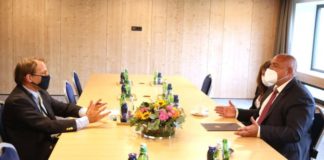 Борисов пред висш американски емисар: България и САЩ са съюзници и стратегически партньори