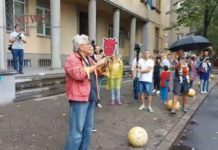 Братът на Христо Бисеров оглави протеста срещу Гешев в Хасково