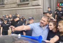 МВР: Не е вярно, че полицията е извеждала насила протестиращи от парламента