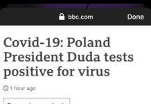 След контакт с Радев в Талин: Полският президент Дуда е с положителна проба за коронавирус