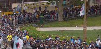 Хиляди се простиха с легендата Диего Марадона /видео/