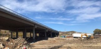 След прокурорско нареждане, разчистиха боклуците под запаления мост на магистрала „Струма“