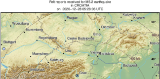 Силно земетресение разтърси Хърватия