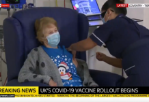 Британка на 90 г. – първата в света ваксинирана срещу коронавирус