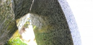 Счупиха плочата на Петимата терористи от РМС