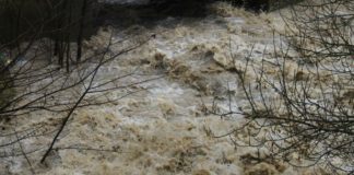 Река Ерма излезе от коритото си, Трън обяви бедствено положение