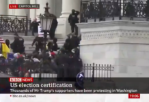 Щурмът в Капитолия взе жертва – жена загина след стрелба в сградата