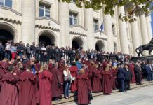 Прокурори и следователи на протест срещу закриването на специализираното правосъдие