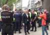 Хаджигенов посрещнат от протестиращи с „предател“, „мутро“ и „колко ти платиха“